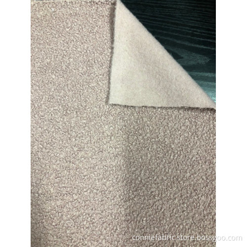 100%Polyester Fruit Grain Fleece Knitted Fabric